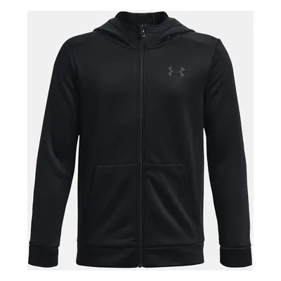 Under Armour Sweatshirt UA Armour Fleece FZ-BLK - Guys