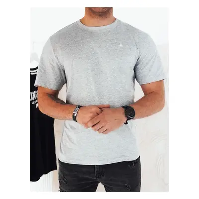 Grey men's T-shirt with Dstreet print