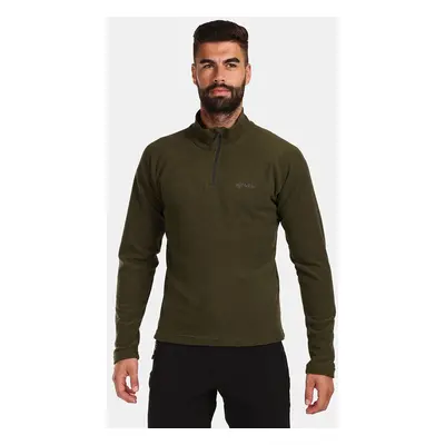 Men's fleece sweatshirt Kilpi ALMERI-M Green