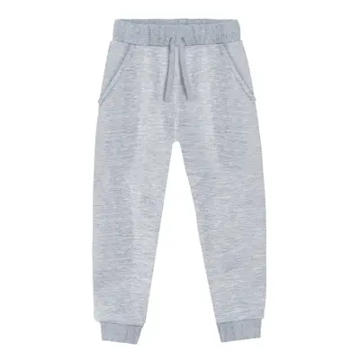 Denokids Basic Unisex Gray Melange Sweatpants