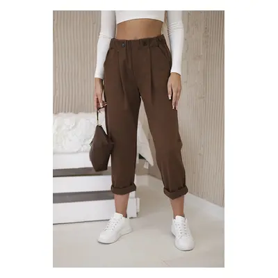 Punto Milano Winter Brown Pants