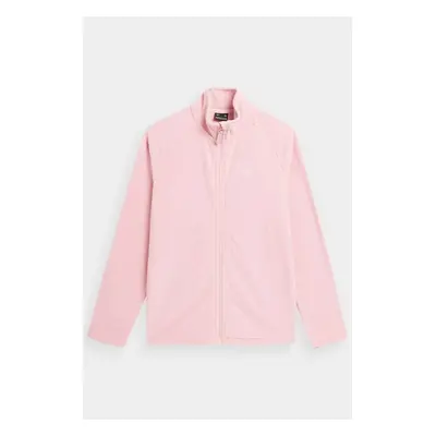 4F Regular Women's Stand Collar Fleece 4FAW23TFLEF146-65S Pink