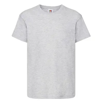 Grey T-shirt for Children Original Fruit of the Loom