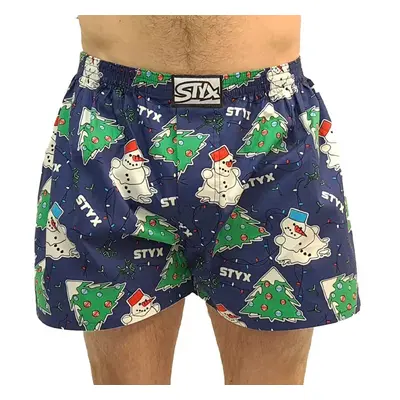 Men's briefs Styx art classic rubber oversized Christmas