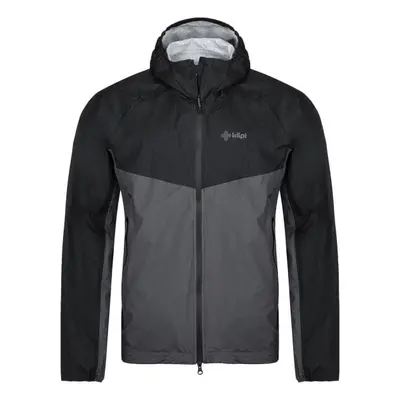 Men's outdoor jacket KILPI HURRICANE-M dark gray