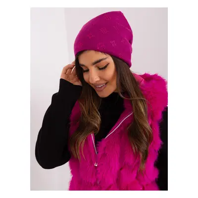 Fuchsia women's winter hat