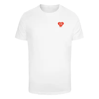 Men's T-shirt Smiley Drip - white