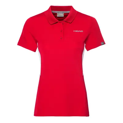 Dívčí tričko Head Club Tech Polo Red