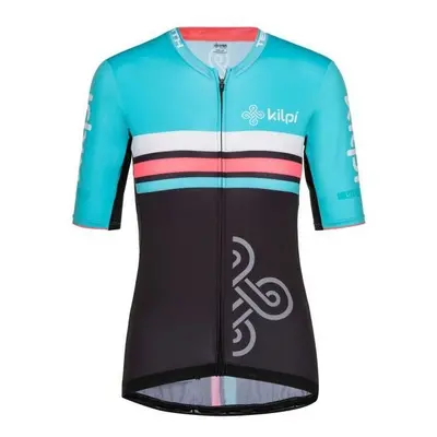 Women's cycling jersey Kilpi CORRIDOR-W light blue