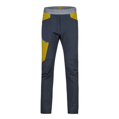 Men's trousers Hannahn TORRENT india ink/golden palm