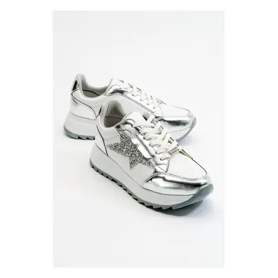 LuviShoes Senra White Women's Sneakers