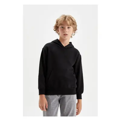 DEFACTO Boys Hooded School Sweatshirt