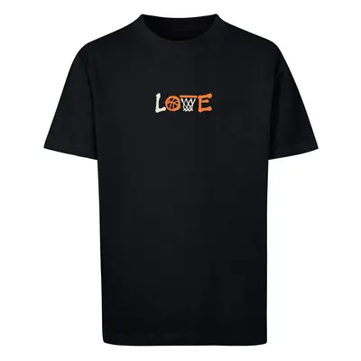 Children's Basketball T-Shirt Love Tee Black