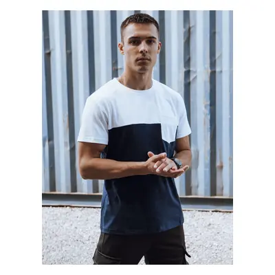 Navy Blue Basic Men's Dstreet T-Shirt