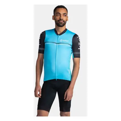 Men's team cycling jersey KILPI CORRIDOR-M Light blue