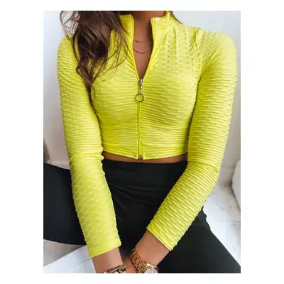 Women's blouse FITKICK yellow Dstreet