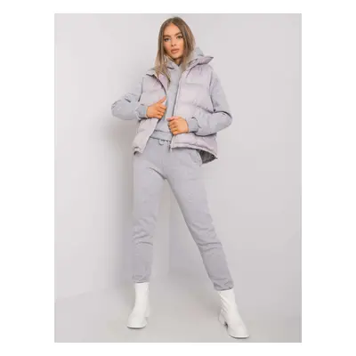 Women's gray three-piece set