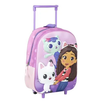 KIDS BACKPACK TROLLEY 3D GABBY´S DOLLHOUSE