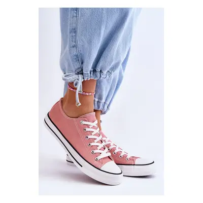 Classic Low Womens Sneakers Dark Pink Vegas