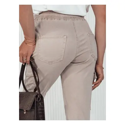 Women's cargo pants LOVE TREND beige Dstreet