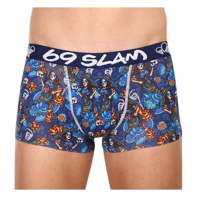 Men boxers 69SLAM hip bamboo dia de los muertos eliyah