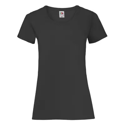 Black Valueweight Fruit of the Loom T-shirt