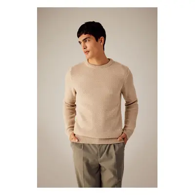 DEFACTO Standard Fit Crew Neck Sweater