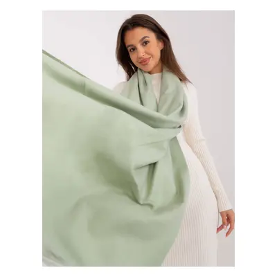 Pistachio plain women's scarf