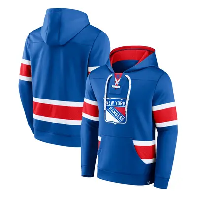 Men's Fanatics Mens Iconic NHL Exclusive Pullover Hoodie New York Rangers