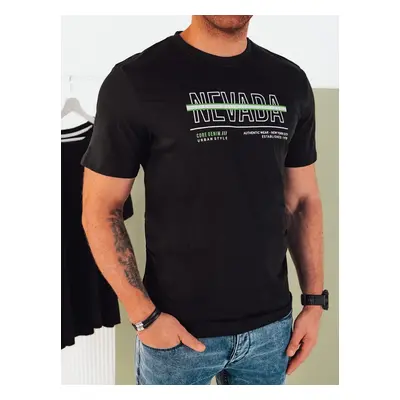 Men's T-shirt with black Dstreet print