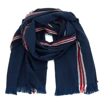 Art Of Polo Unisex's Scarf sz15327-5 Navy Blue