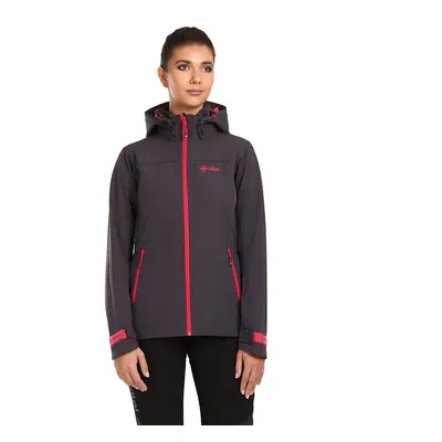 Women's softshell jacket KILPI RAVIA-W Dark gray