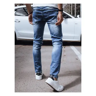 Men's Light Blue Denim Dstreet Pants