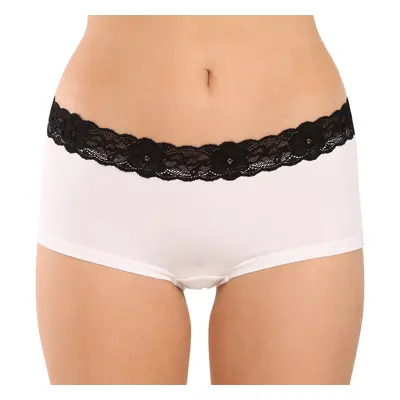 Women's panties Styx with leg white