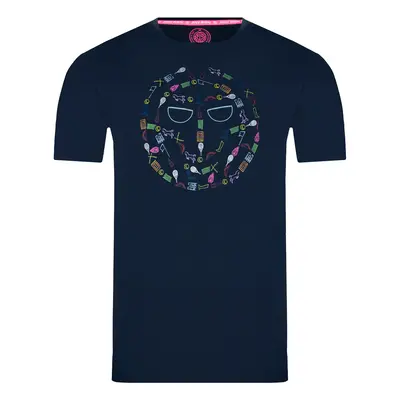 Dětské tričko BIDI BADU Baszon Lifestyle Tee Dark Blue, Mixed