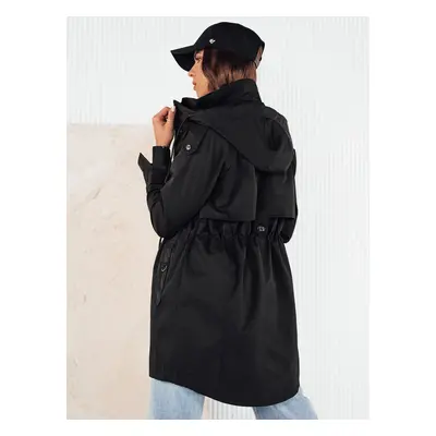 BRENS women's parka jacket black Dstreet