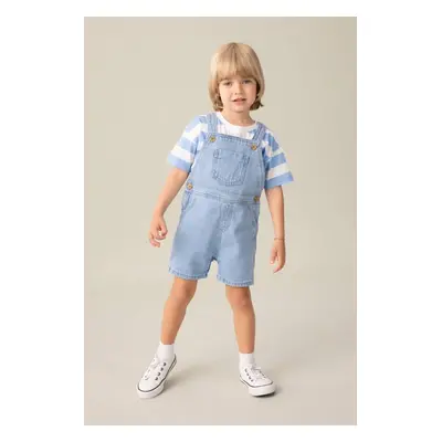 DEFACTO Baby Boy Salopet Jean Jumpsuit