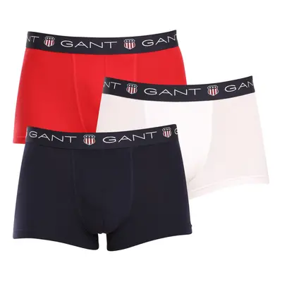 3PACK men's boxers Gant multicolored