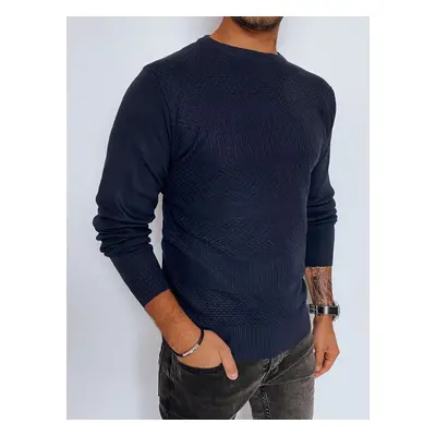 Men's Navy Blue Dstreet Sweater