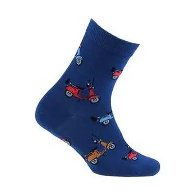 Gatta G44 socks. N01 Cottoline Boys' Modeled Navy