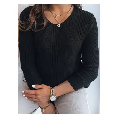 Women's sweater SERAFIN black Dstreet z