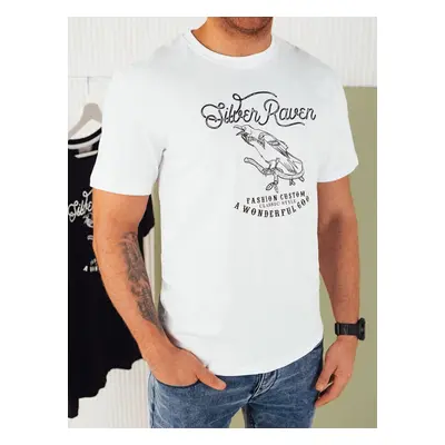 Men's T-shirt with white Dstreet print