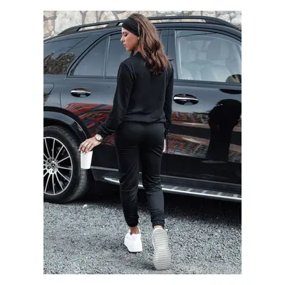 Women's tracksuit MILIAN black Dstreet