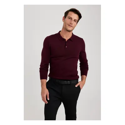 DEFACTO Slim Fit Polo Neck Sweater