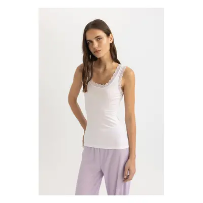 DEFACTO Fall in Love Regular Fit Rib Undershirt