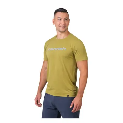 Men's T-shirt Hannah BINE golden olive