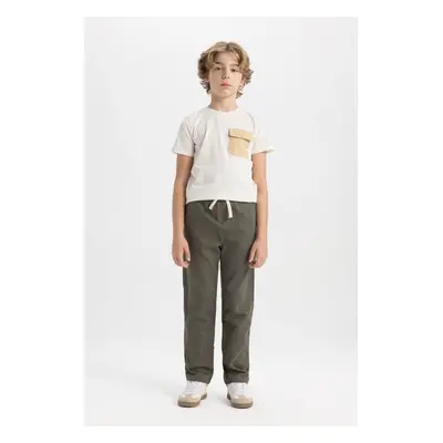 DEFACTO Boy's Standard Leg Gabardine Trousers