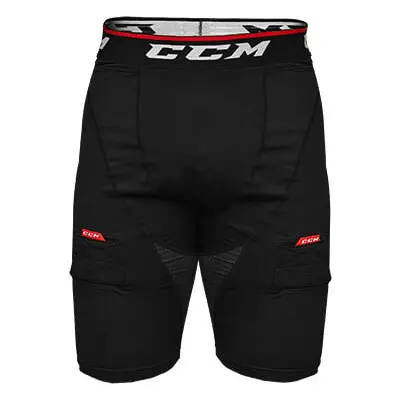 CCM Junior Compression Shorts with Suspendstrap