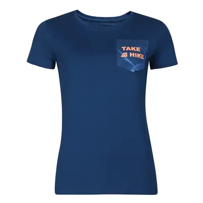 Women's T-shirt made of organic cotton ALPINE PRO ECCA gibraltar sea variant pc