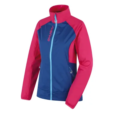 Women's softshell jacket HUSKY Suli pink/blue